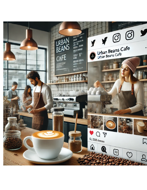 urban beans cafe project done by kpsdigi agency